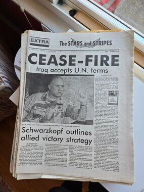 Stars and Stripes magazine, Germany edition, March 1991 (1-7 days) the end